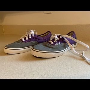 Vans Purple/Gray Shoes